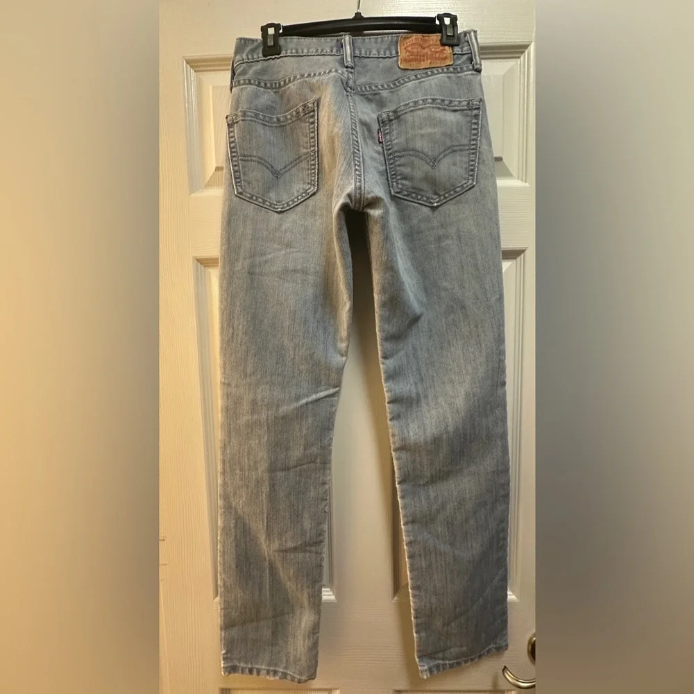 Levi’s Men’s 511 Distressed Blue Jeans 29 X 32